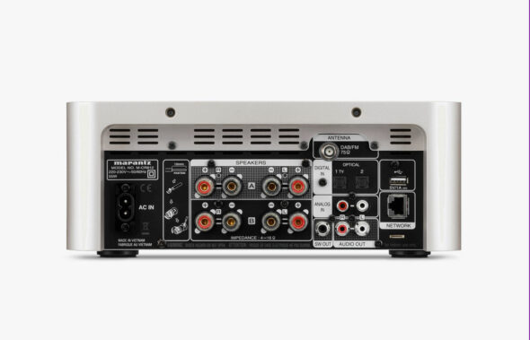 Marantz Melody X M-CR612 - MINI STEREO sintoamplificatore CD di rete gold o nero