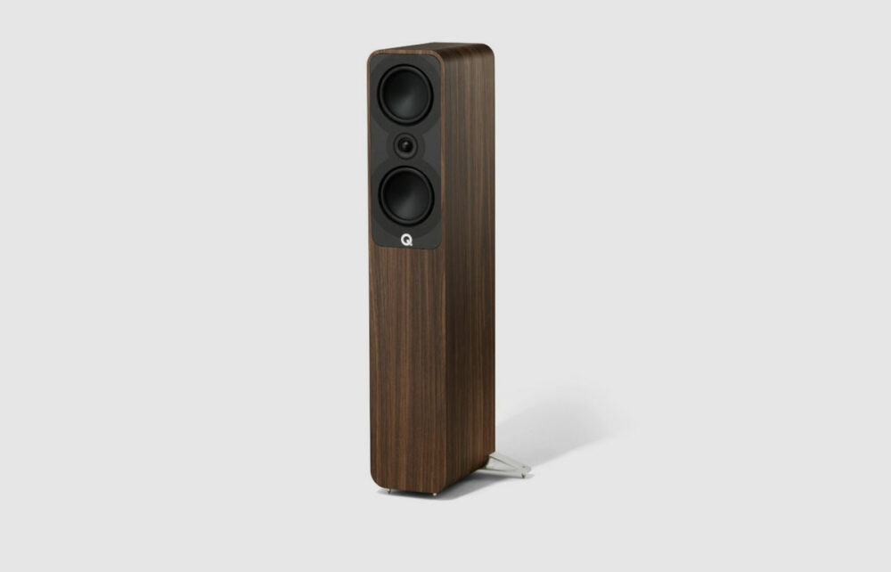Coppia Di Altoparlanti Da Pavimento Q Acoustics 5040 | Nero Satinato | 2x Driver Da 5" E Tweeter Da 1" | 25-150W | Per Vinile E Home Theater - 2