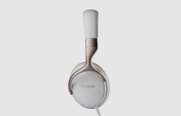 Denon AH-GC25NC - Cuffie noise cancellation bianche