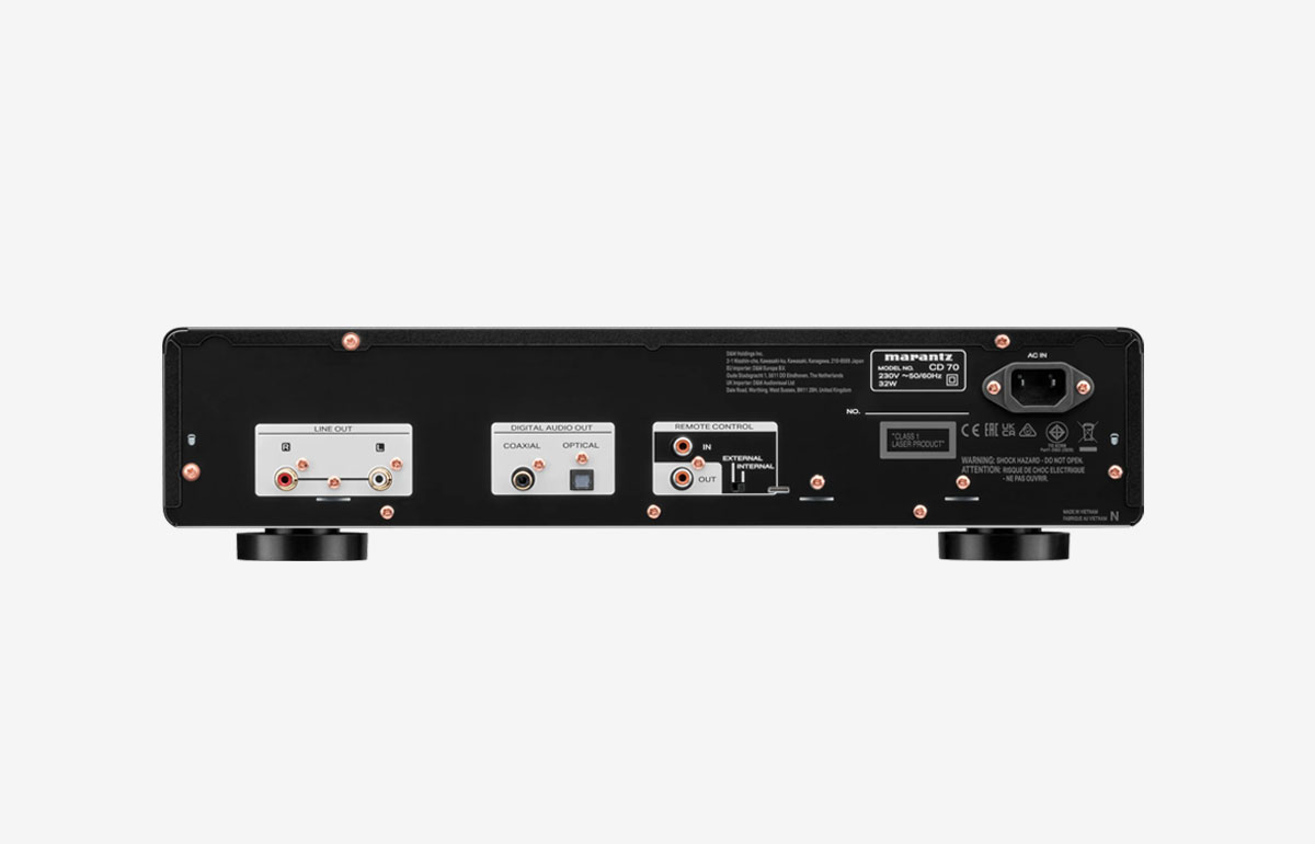 Marantz CD 70 - Lettore CD con DAC nero opp silver/gold